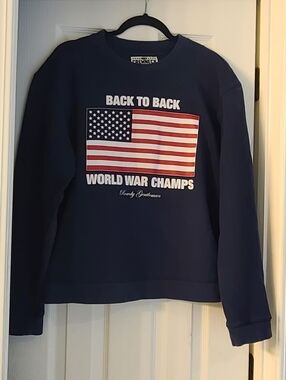 Rowdy Gentlemen World War Champs Flag Sweatshirt